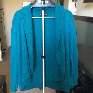 Forever21 open front cardigan sweater